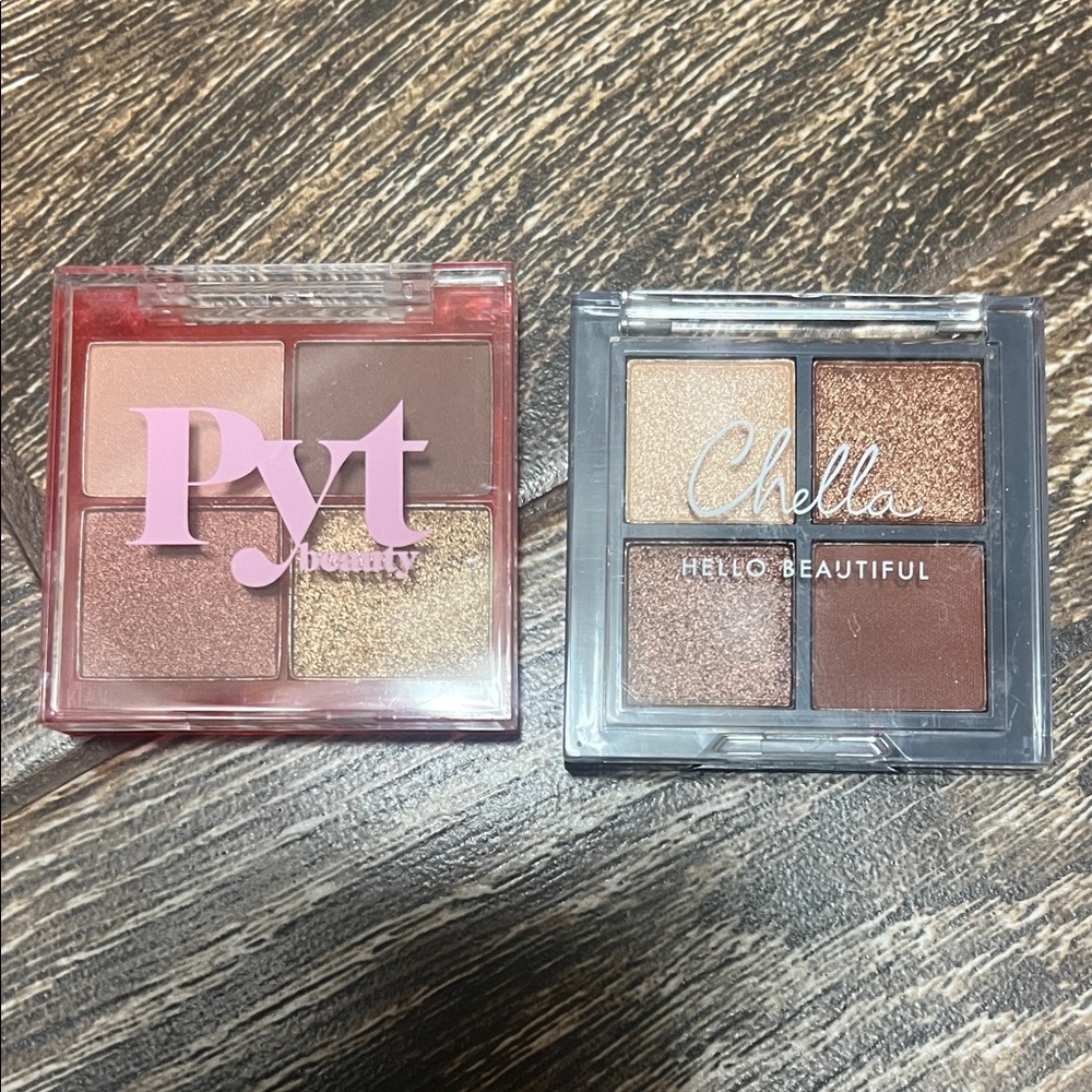 PYT and Chella Eyeshadow Quad Pallet Bran New Never Used